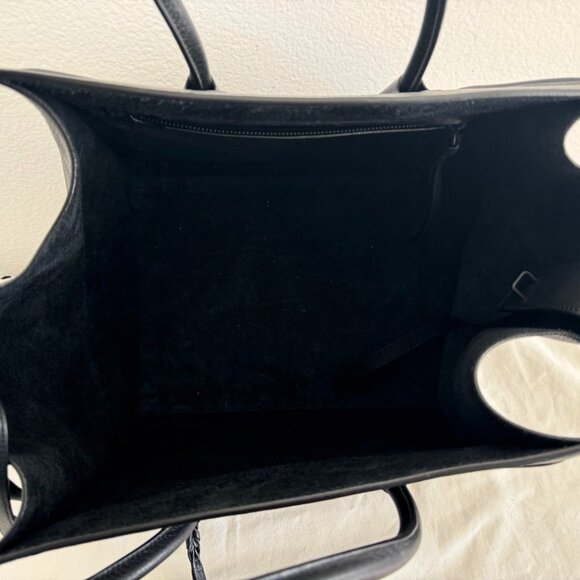 Celine Black Baby Grained Calfskin Medium Phantom Luggage Tote Bag - Pristine Co - Picture 10 of 16